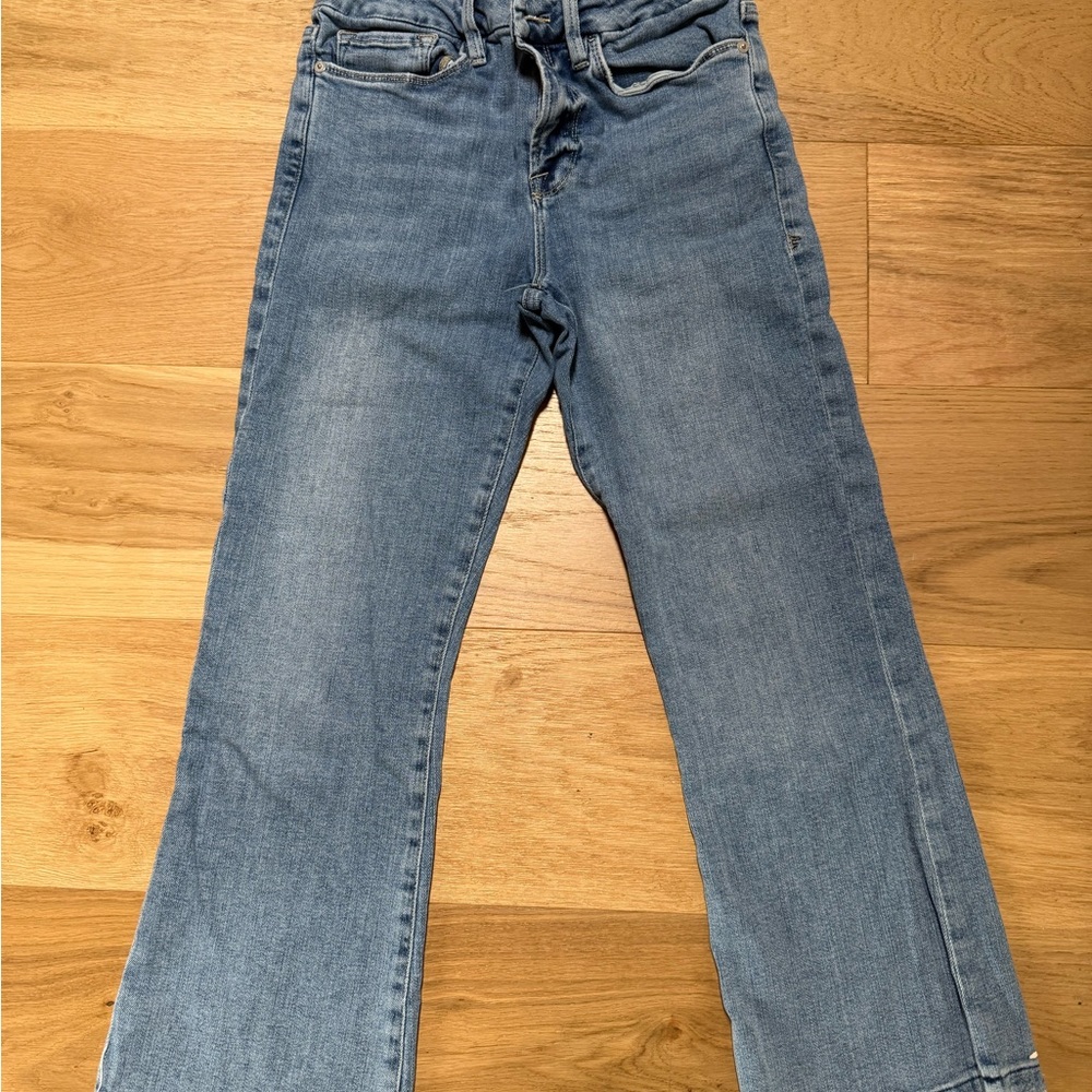Frame Denim Light Blue Ankle Jeans